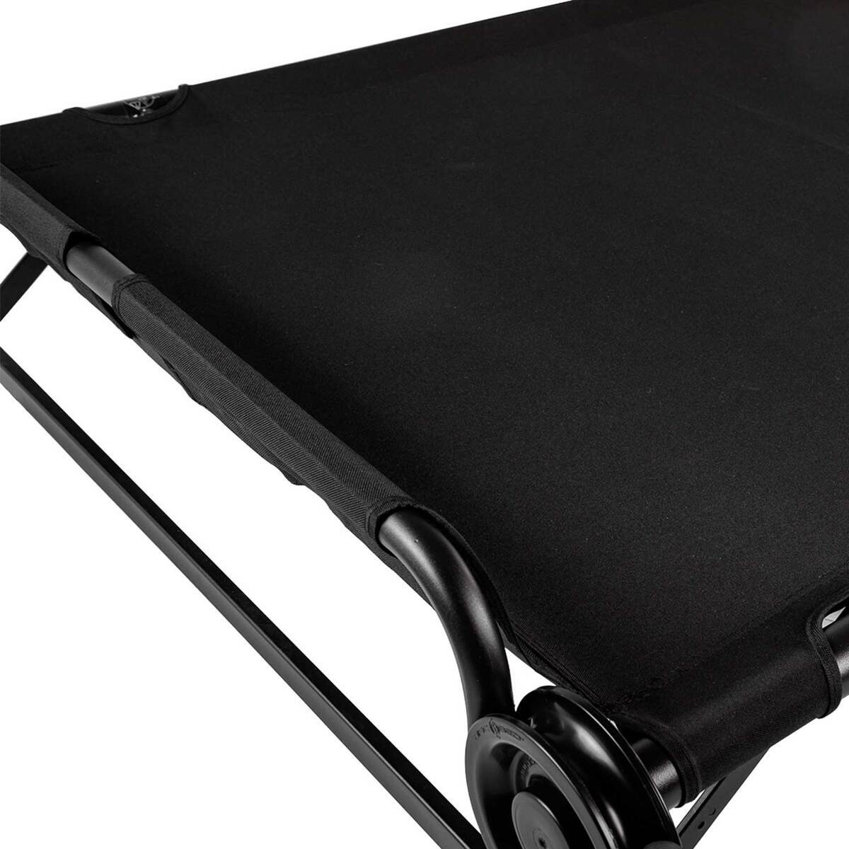 Disc-O-Bed 2XL Single Camping Cot - Black - Black 2XL Disc-O-Bed 2XL Single Camping Cot - Black - Black 2XL