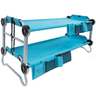 Disc-O-Bed Kid-O-Bunk with Organizers Camp Cot - Blue - Blue