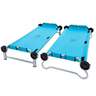 Disc-O-Bed Kid-O-Bunk with Organizers Camp Cot - Blue