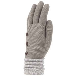Britt's Knits Women's Ultra Soft Casual Gloves - Gray - One Size Fits Most