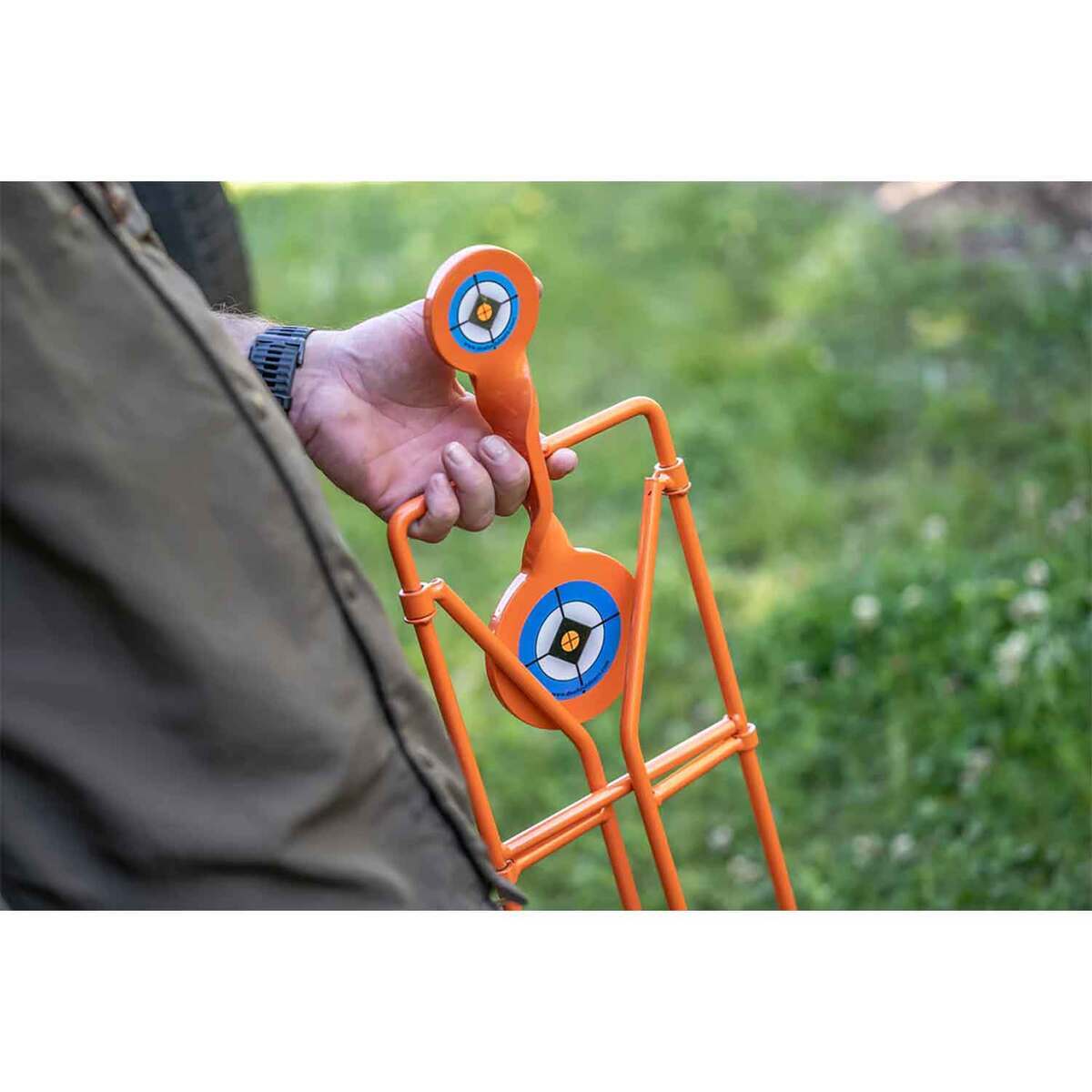 Do-All Double Blast High Caliber Spinner Target - Orange Do-All Double Blast High Caliber Spinner Target - Orange
