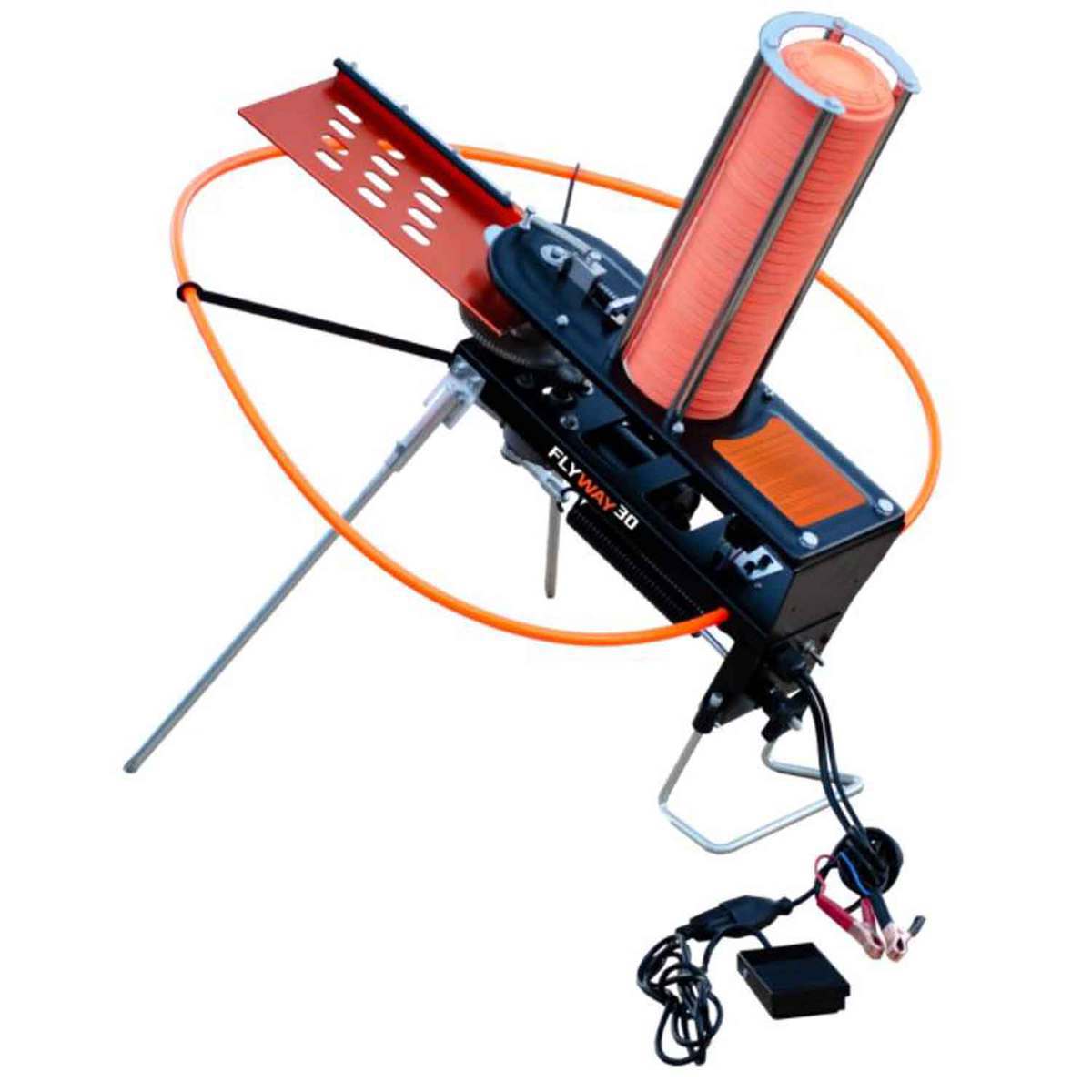 Do All Outdoors Flyway 30 Trap Thrower - Black/Orange Do All Outdoors Flyway 30 Trap Thrower - Black/Orange
