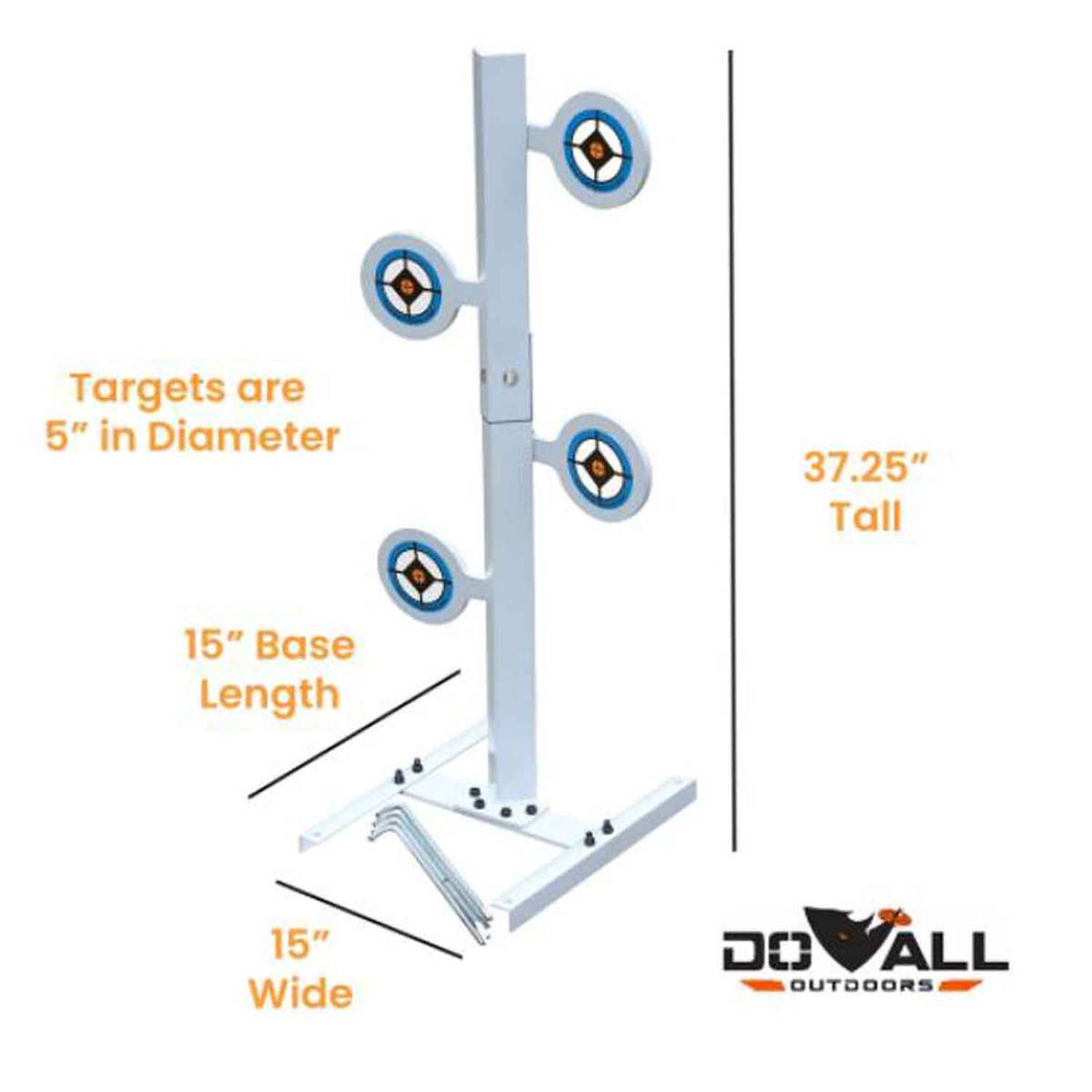 Do All Outdoors Handgun Dueling Tree Target - Gray Do All Outdoors Handgun Dueling Tree Target - Gray
