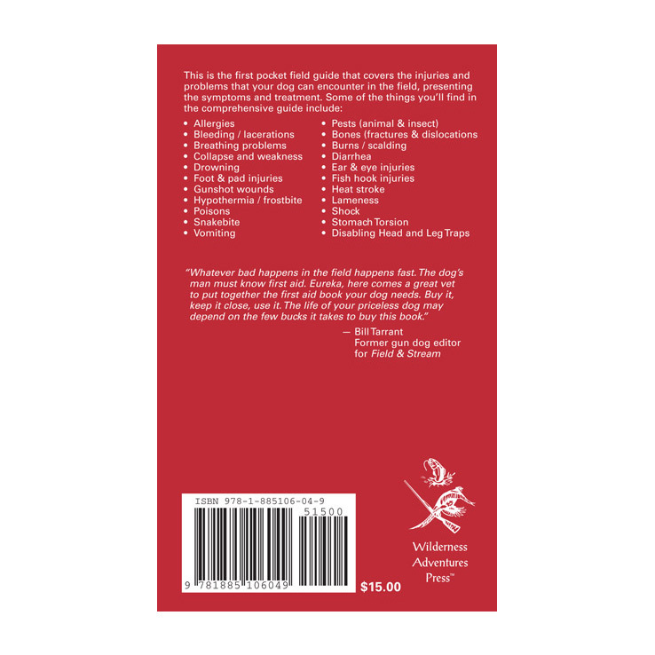 Dog First Aid Book Dog First Aid Book