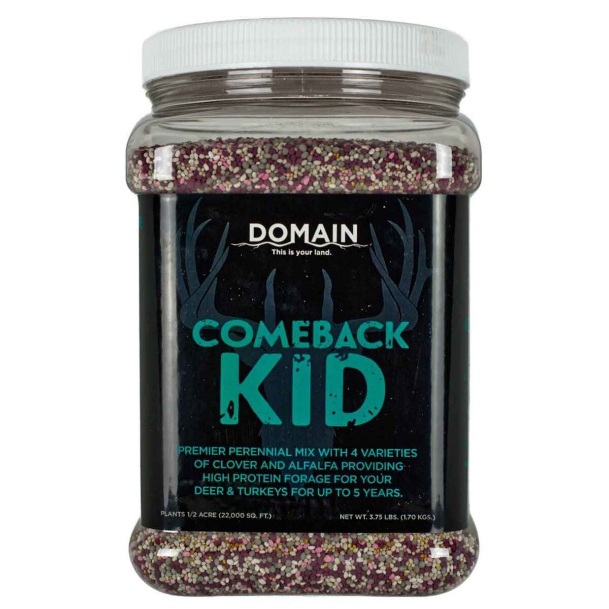 Domain Outdoor Comeback Kid Deer And Turkey Food Plot Mix Domain Outdoor Comeback Kid Deer And Turkey Food Plot Mix