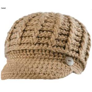 Dorfman Pacific Women's Knit Hat With Button
