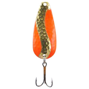 Double X Tackle Pot O Gold Casting Spoon - Neon Green/Hammered