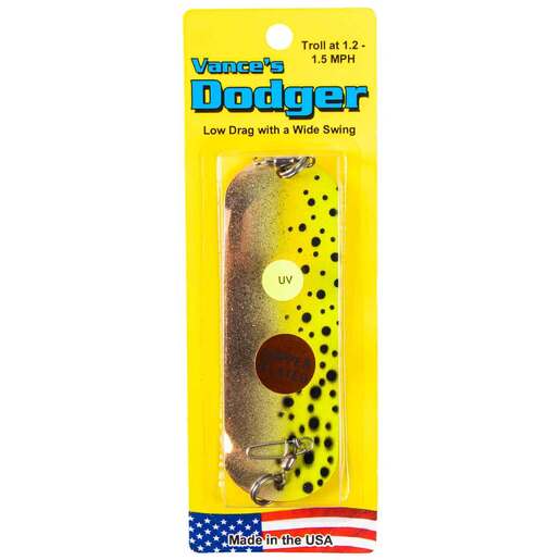 Double X Tackle Premium Dodgers - Silver/Pink with Black Speckles + UV