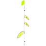 Double X Tackle Vance's Little Slim Willie Lake Troll - Nickel/Chartreuse Fish Scale, 2-Blade, 17in - Nickel/Chartreuse Fish Scale 2-Blade