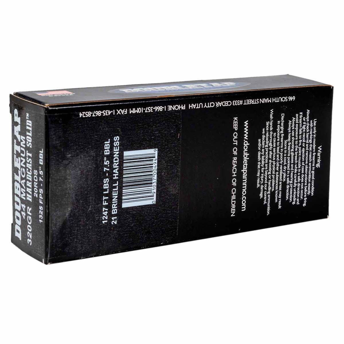 DoubleTap Hunter 44 Magnum 320gr HCSLD Handgun Ammo - 20 Rounds DoubleTap Hunter 44 Magnum 320gr HCSLD Handgun Ammo - 20 Rounds