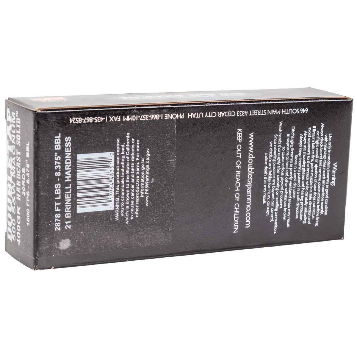 DoubleTap Hunter 500 S&W 400gr HCSLD Handgun Ammo - 20 Rounds DoubleTap Hunter 500 S&W 400gr HCSLD Handgun Ammo - 20 Rounds