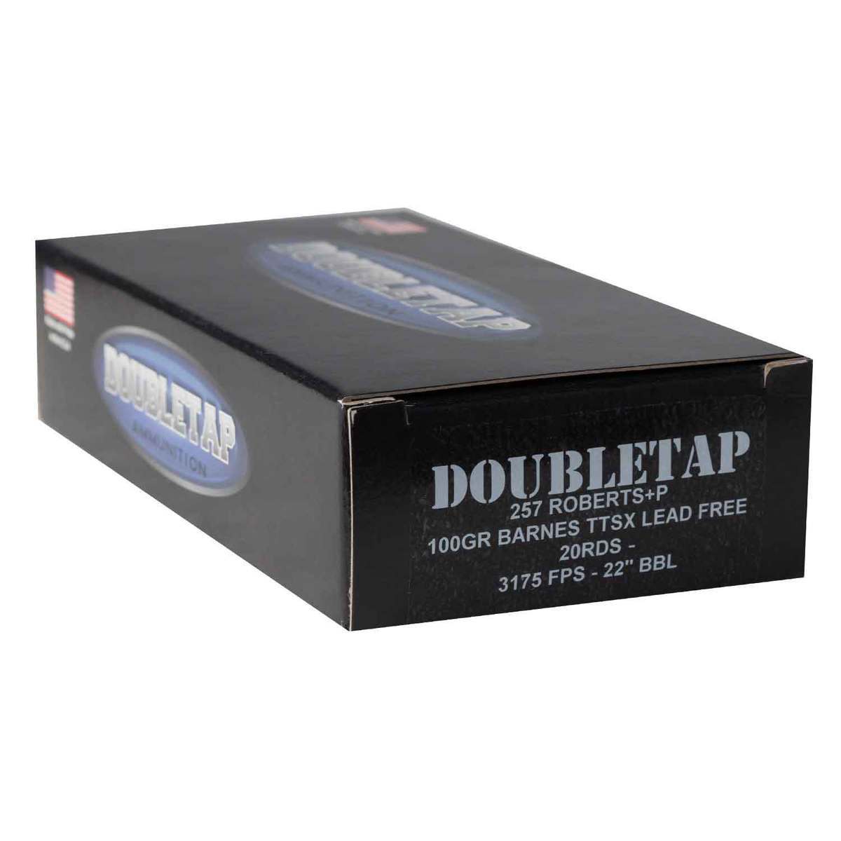 DoubleTap Longrange 257 Roberts 100gr Barnes TTSX Rifle Ammo - 20 Rounds DoubleTap Longrange 257 Roberts 100gr Barnes TTSX Rifle Ammo - 20 Rounds