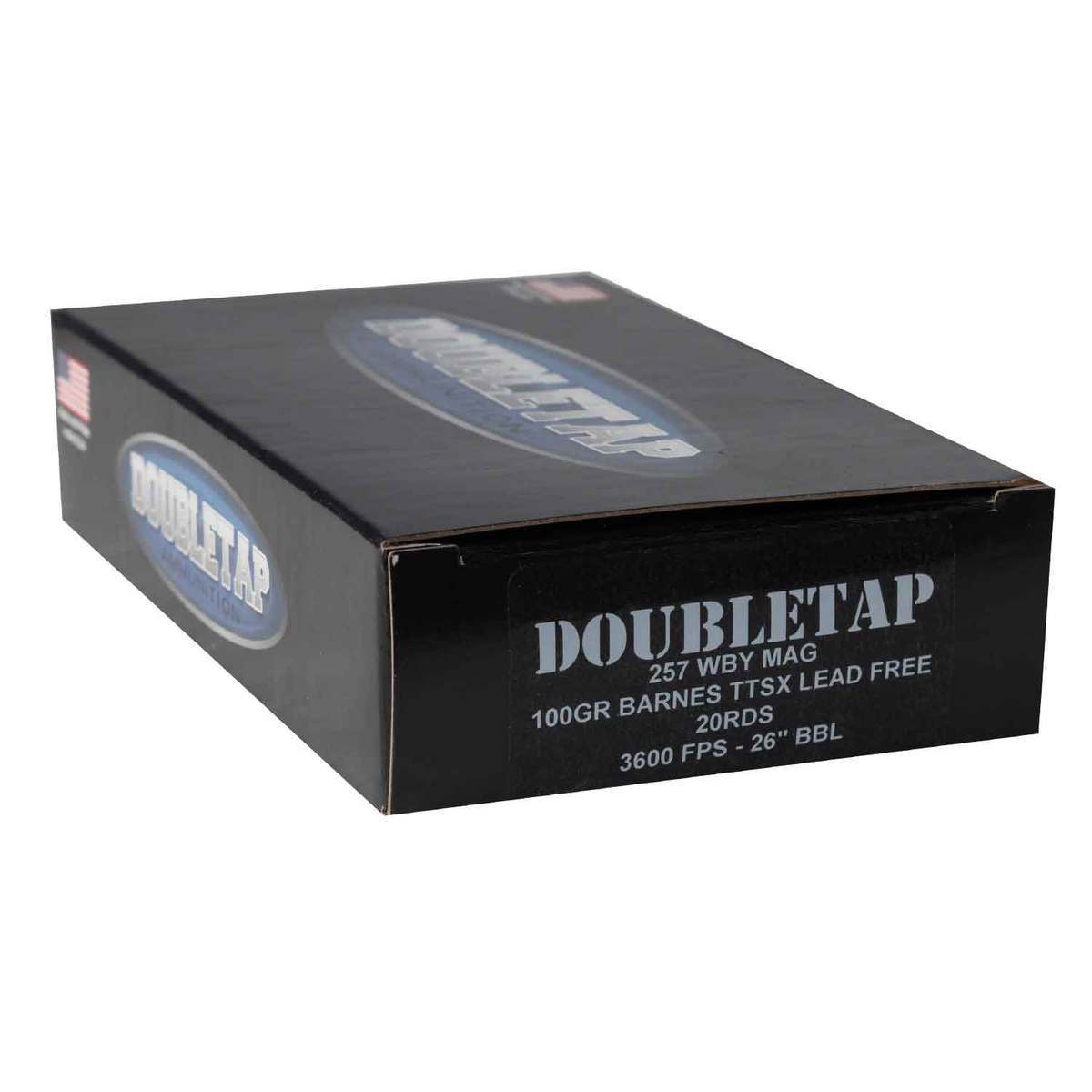 DoubleTap Longrange 257 Weatherby Magnum 100gr Barnes TTSX Rifle Ammo - 20 Rounds DoubleTap Longrange 257 Weatherby Magnum 100gr Barnes TTSX Rifle Ammo - 20 Rounds