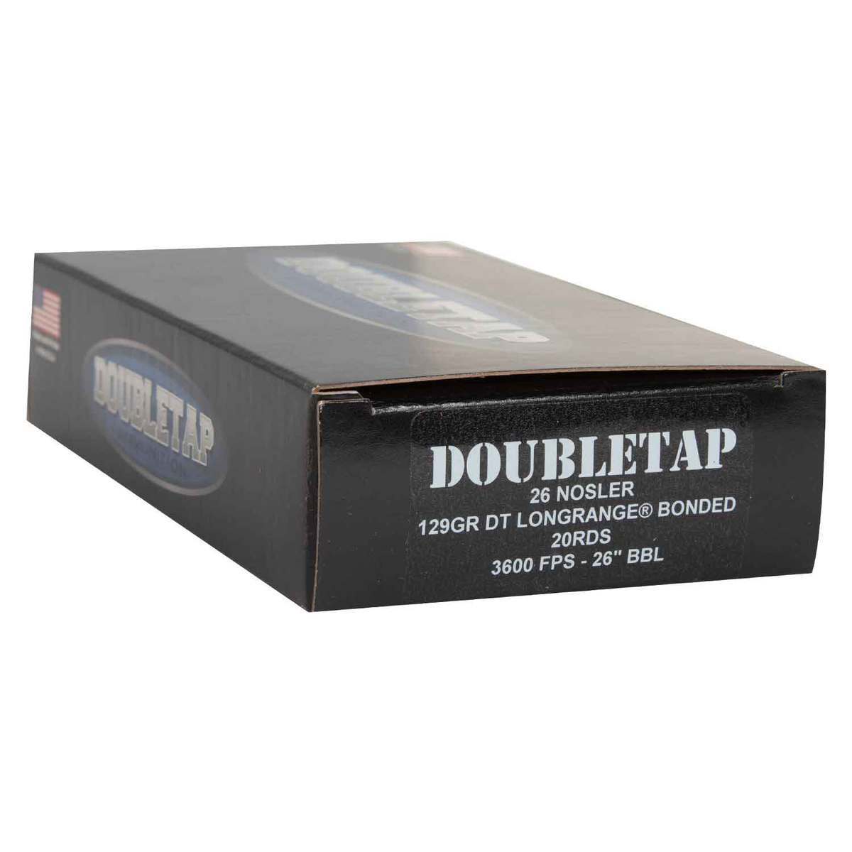 DoubleTap Longrange 26 Nosler 129gr Nosler Accubond Rifle Ammo - 20 Rounds DoubleTap Longrange 26 Nosler 129gr Nosler Accubond Rifle Ammo - 20 Rounds