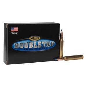 DoubleTap Longrange 338 Remington Ultra Magnum 185gr Barnes MRX Rifle Ammo - 20 Rounds