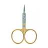Dr. Slick Co. Curved Tip Arrow Scissors Fly Tying Tool - Gold, 3-1/2in - Gold