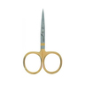 Dr. Slick Co. All Purpose Curved Scissors Fly Tying Tool - Gold Plated, 4in - 4in