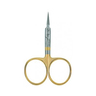 Dr. Slick Co. Straight Tip Arrow Scissors Fly Tying Tool - Gold, 3-1/2in - Gold Loops