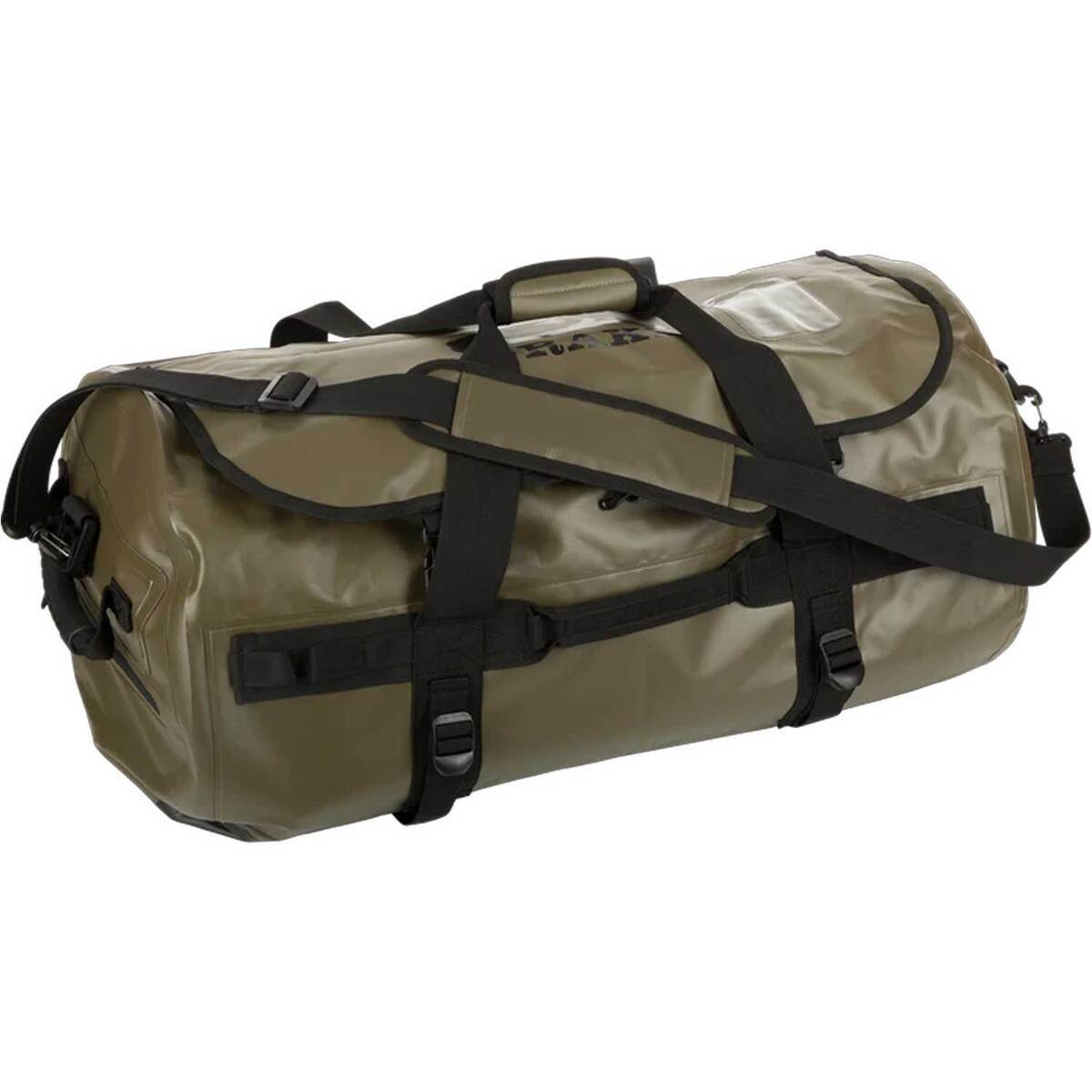 Drake 60L Waterproof Duffel Bag - Green/Brown/Grey Drake 60L Waterproof Duffel Bag - Green/Brown/Grey