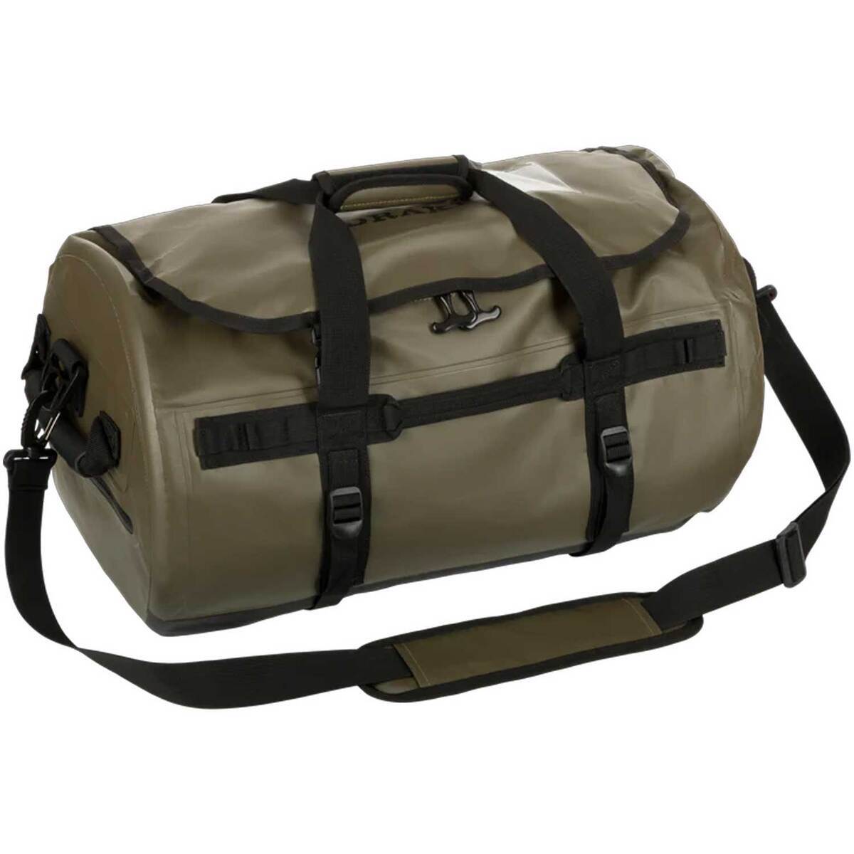 Drake 60L Waterproof Duffel Bag - Green/Brown/Grey Drake 60L Waterproof Duffel Bag - Green/Brown/Grey