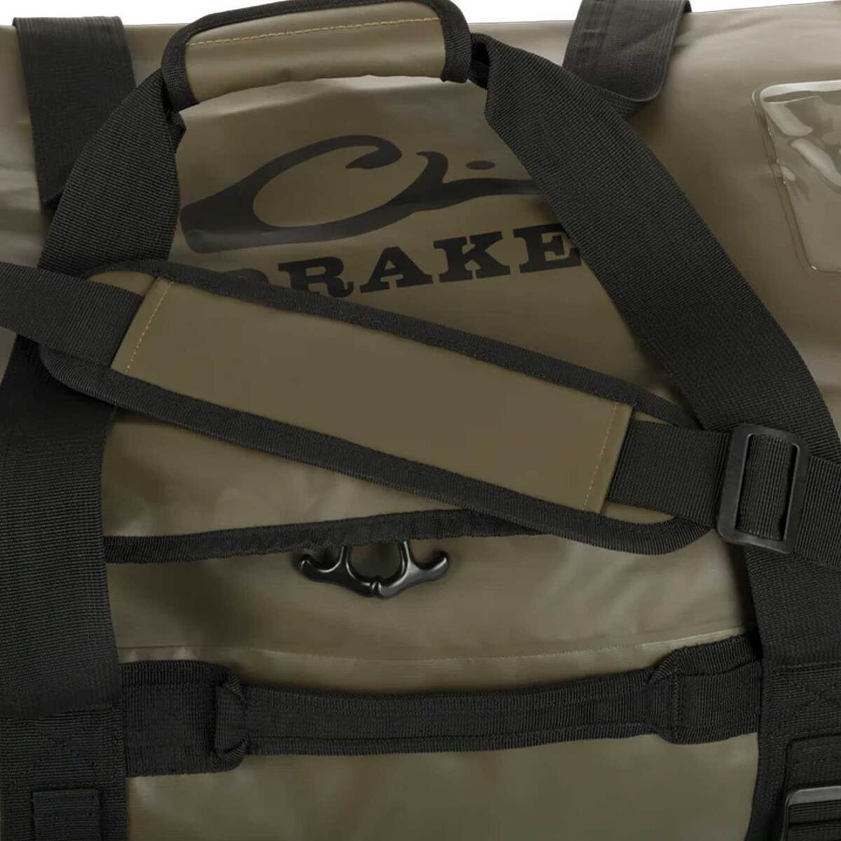 Drake 60L Waterproof Duffel Bag - Green/Brown/Grey Drake 60L Waterproof Duffel Bag - Green/Brown/Grey