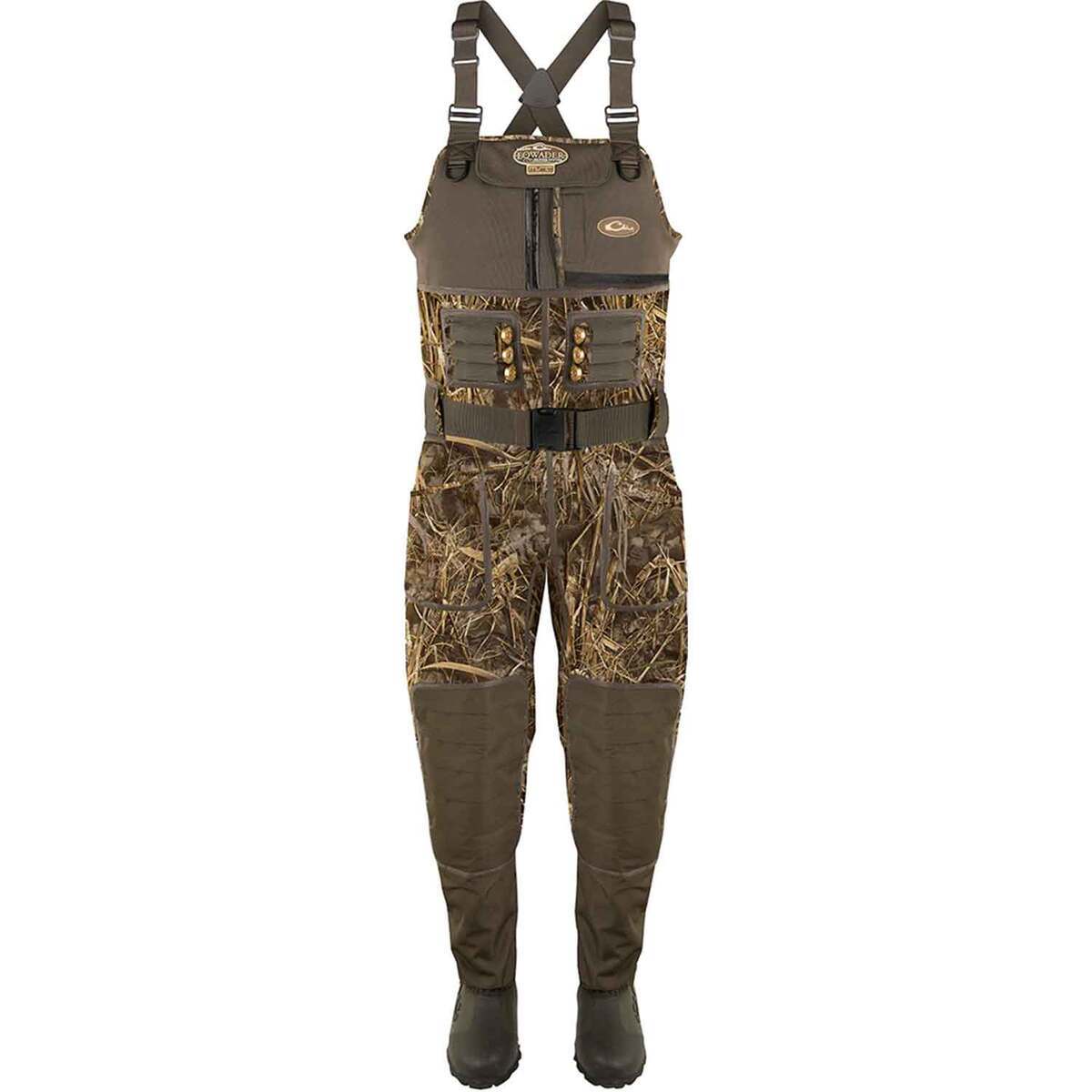 Drake Men's Buckshot Eqwader 1600 Neoprene 3.0 Bootfoot Hunting Wader Drake Men's Buckshot Eqwader 1600 Neoprene 3.0 Bootfoot Hunting Wader