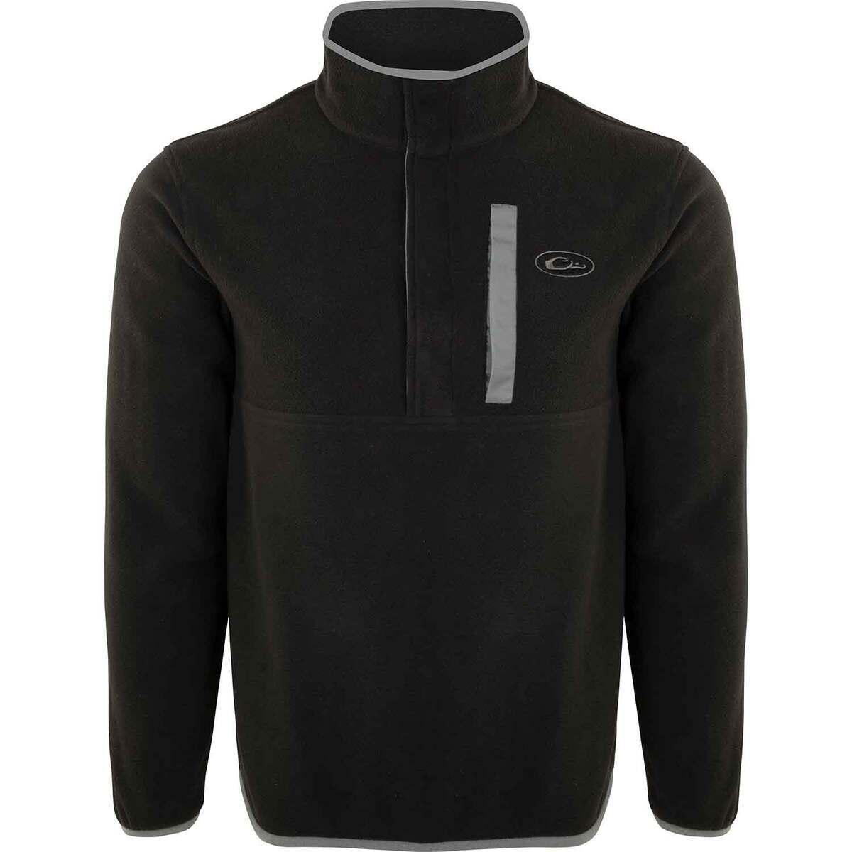 Drake Men's Camp Fleece Pullover 2.0 Fleece Jacket Drake Men's Camp Fleece Pullover 2.0 Fleece Jacket