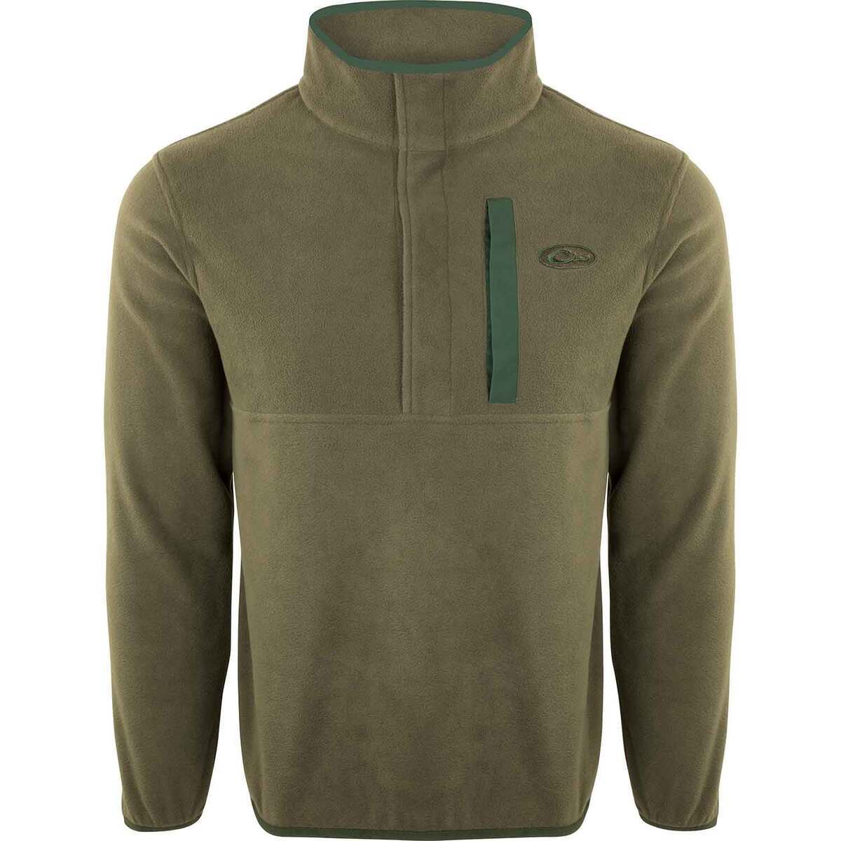 Drake Men's Camp Fleece Pullover 2.0 Fleece Jacket Drake Men's Camp Fleece Pullover 2.0 Fleece Jacket