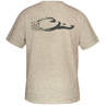 Drake Men's Duck Logo Short Sleeve Shirt - Bone - 3XL - Bone 3XL
