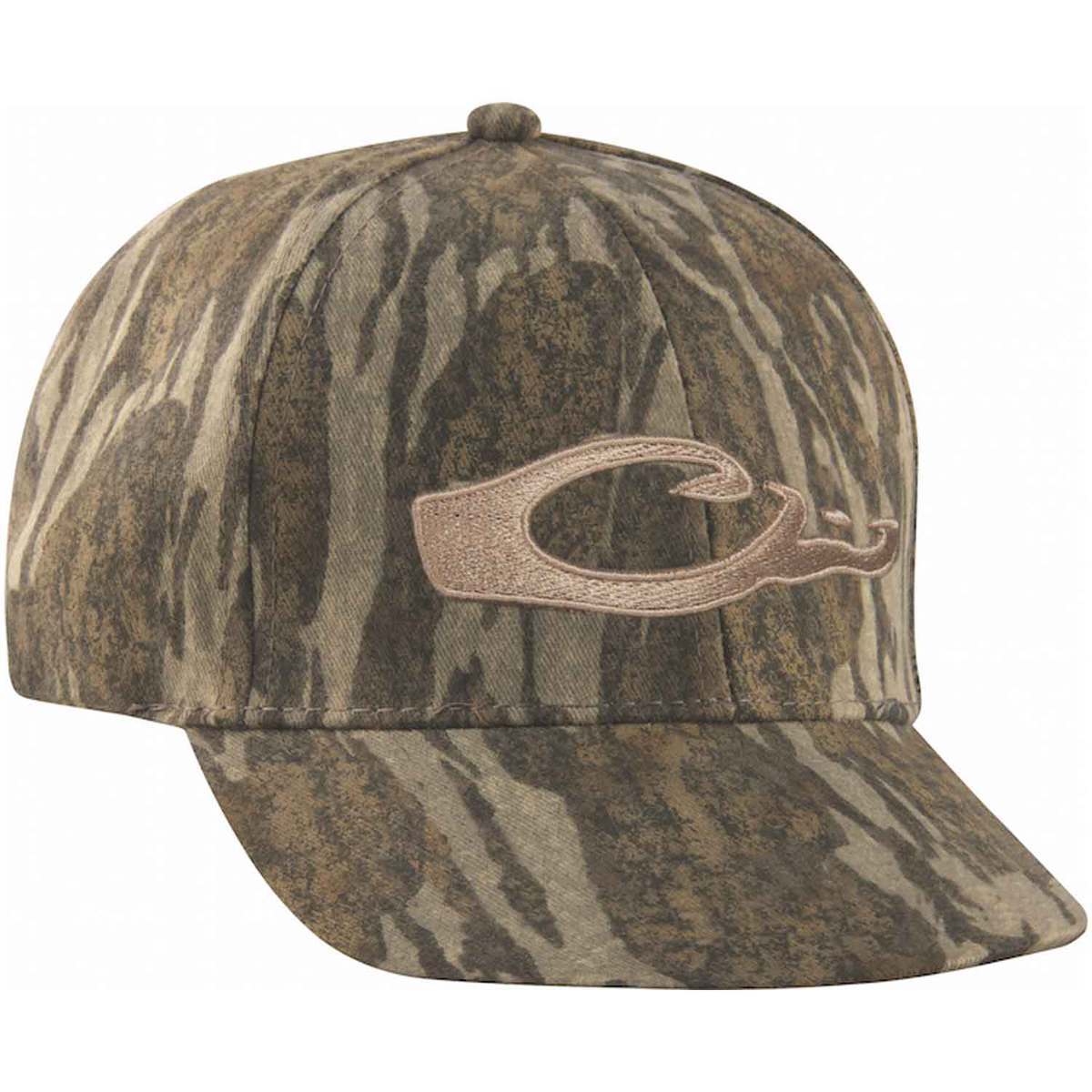 Drake Men's Flat Brim Camo Hat - Mossy Oak Bottomland - Mossy Oak Bottomland One Size Fits Most Drake Men's Flat Brim Camo Hat - Mossy Oak Bottomland - Mossy Oak Bottomland One Size Fits Most