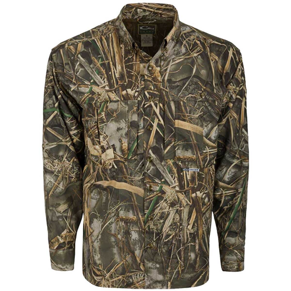 Drake Men's Max-7 EST Flyweight Wingshooter's Long Sleeve Hunting Shirt Drake Men's Max-7 EST Flyweight Wingshooter's Long Sleeve Hunting Shirt