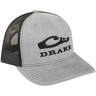 Drake Men's Mesh Back Trucker Hat - Heather/Black - Heather/Black One Size Fits Most