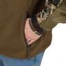 Drake Men's Mossy Oak Bottomland Eqwader Flex Fleece Quarter Zip Hunting Jacket