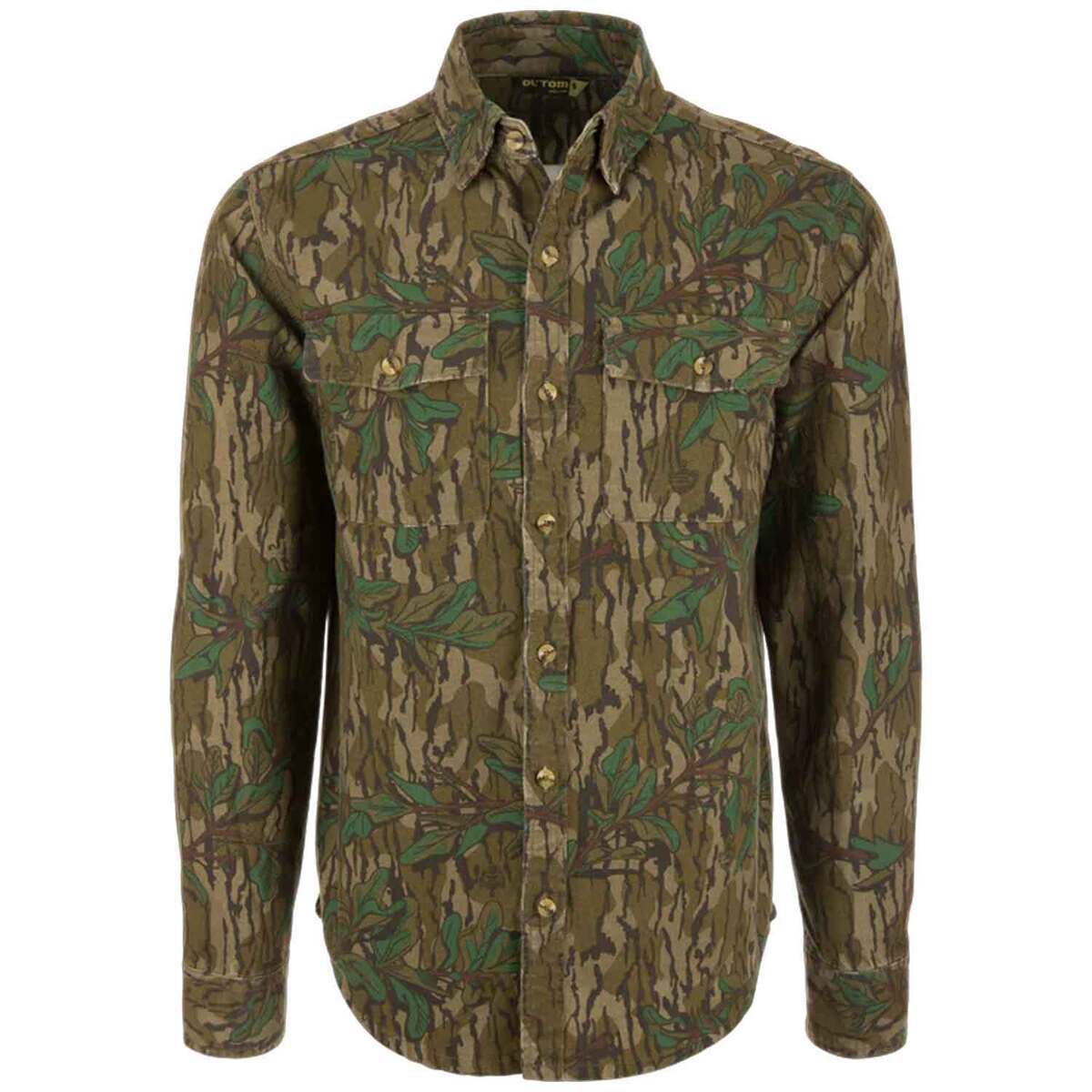mossy oak dress shirts Amazon.com: Mossy Oak Chamois Camo Turkey Hunting Shirt for Men : Sports & Outdoors
