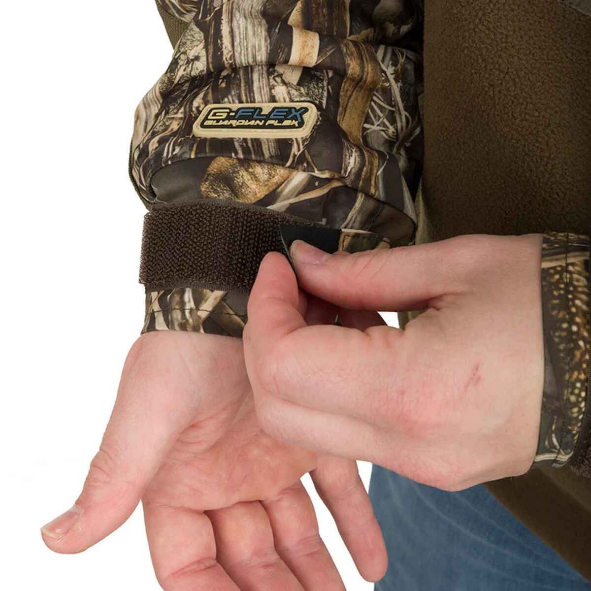 Drake Men's Mossy Oak Shadow Grass Habitat MST Guardian Eqwader Flex Fleece Hunting Jacket Drake Men's Mossy Oak Shadow Grass Habitat MST Guardian Eqwader Flex Fleece Hunting Jacket