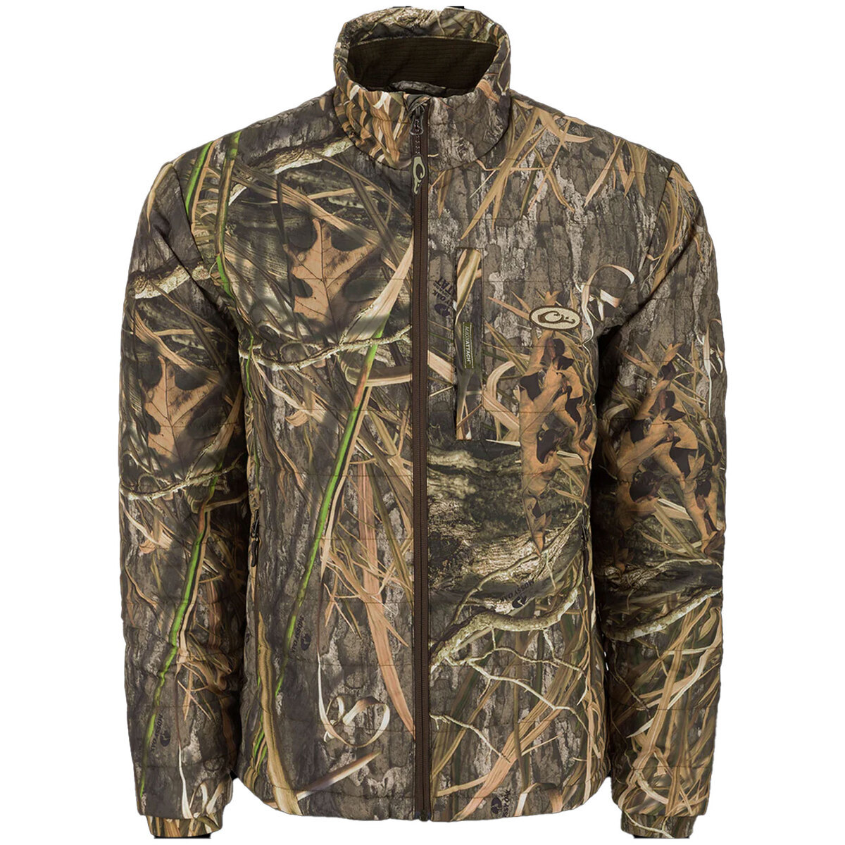 Drake Men's Mossy Oak Shadow Grass Habitat MST Synthetic Down Hunting Jacket Drake Men's Mossy Oak Shadow Grass Habitat MST Synthetic Down Hunting Jacket