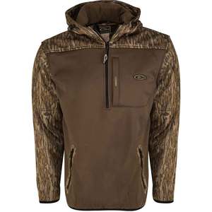 Drake Men's Mossy Oak Bottomland MST Endurance Softshell Hunting Hoodie