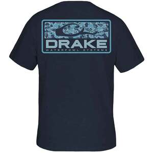 Drake Men's School Bar Short Sleeve Casual Shirt