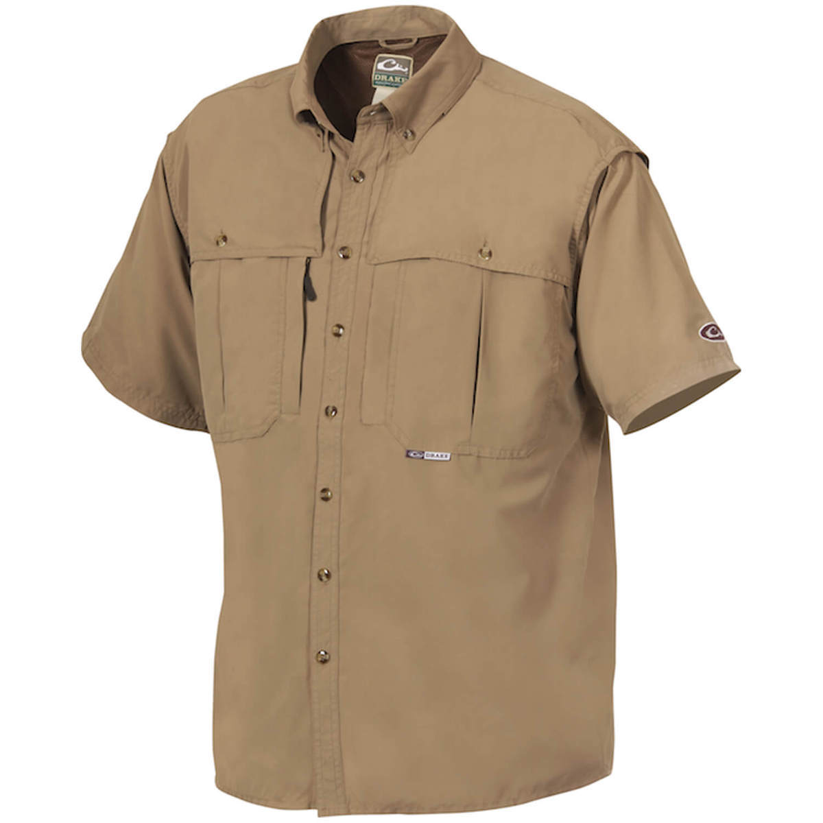 Drake Men's Wingshooter's Short Sleeve Shirt Drake Men's Wingshooter's Short Sleeve Shirt