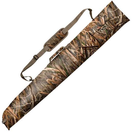 Drake Side-Opening 52in Shotgun Case - Mossy Oak Shadow Grass Habitat Camo
