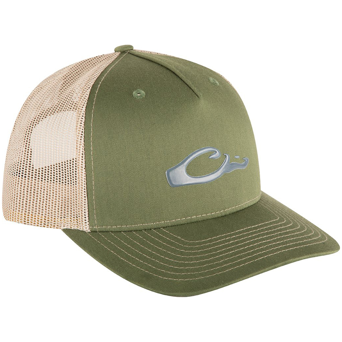 Drake Waterfowl Men's 5-Panel SlickLogo Trucker Hat Drake Waterfowl Men's 5-Panel SlickLogo Trucker Hat