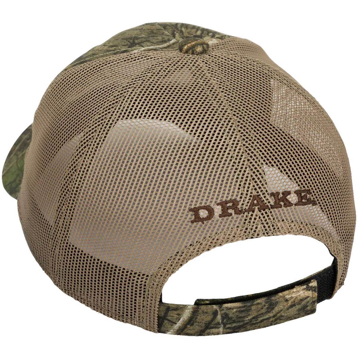Drake Men's Max-7 6 Pannel Mesh-Back Adjustable Hat - One Size Fits Most - Realtree Max-7 One Size Fits Most Drake Men's Max-7 6 Pannel Mesh-Back Adjustable Hat - One Size Fits Most - Realtree Max-7 One Size Fits Most