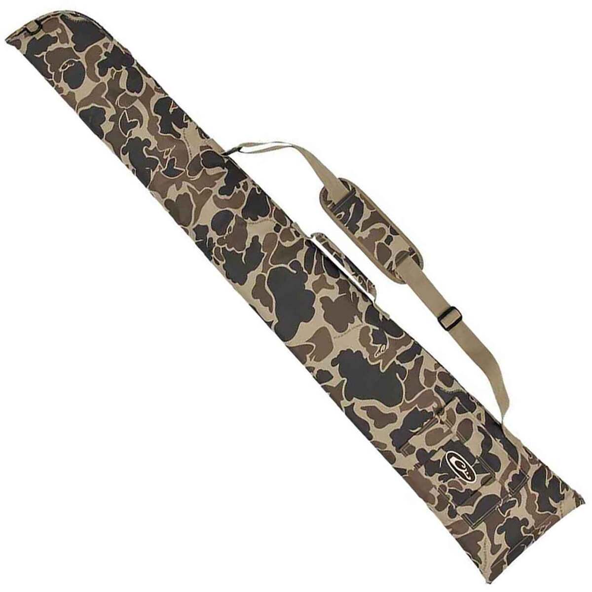 Drake Waterfowl Side Opening 54in Shotgun Case - Old School Camo ...