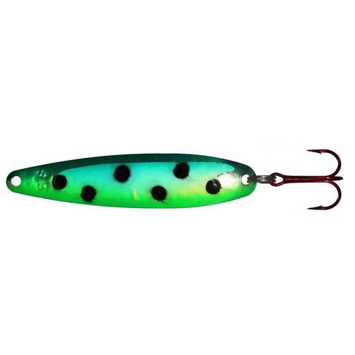 Dreamweaver Super Slim 3-3/4in Trolling Spoon – Lazer Glow Spook
