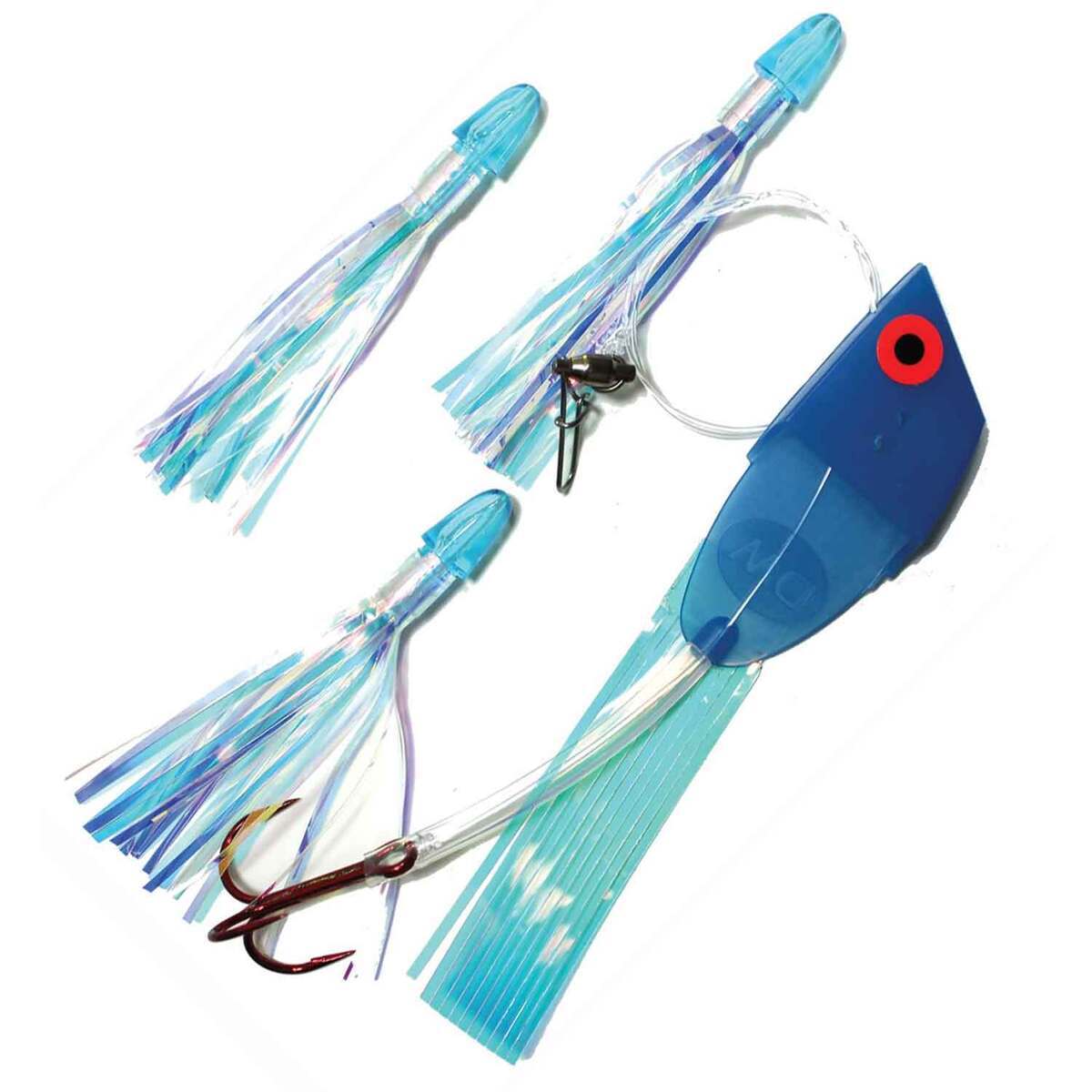 Dreamweaver Trolling Cut Bait Rig - UV Blue Gasonline | Sportsman's ...