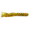 Dry Creek Custom Baits Tournament Tubes - Pumpkin With Green and Black, 3-1/2in, 10pk - Pumpkin With Green and Black