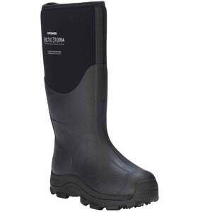 Dryshod Men's Arctic Storm Waterproof High Top Pull On Winter Boots - Black - 10