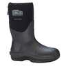 Dryshod Men's Dungho Barnyard Tough Mid Waterproof Pull On Boots - Black - Size 14 - Black 14