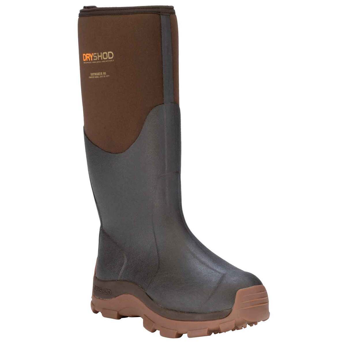 Dryshod Men's Haymaker High Waterproof Pull On Boots Dryshod Men's Haymaker High Waterproof Pull On Boots