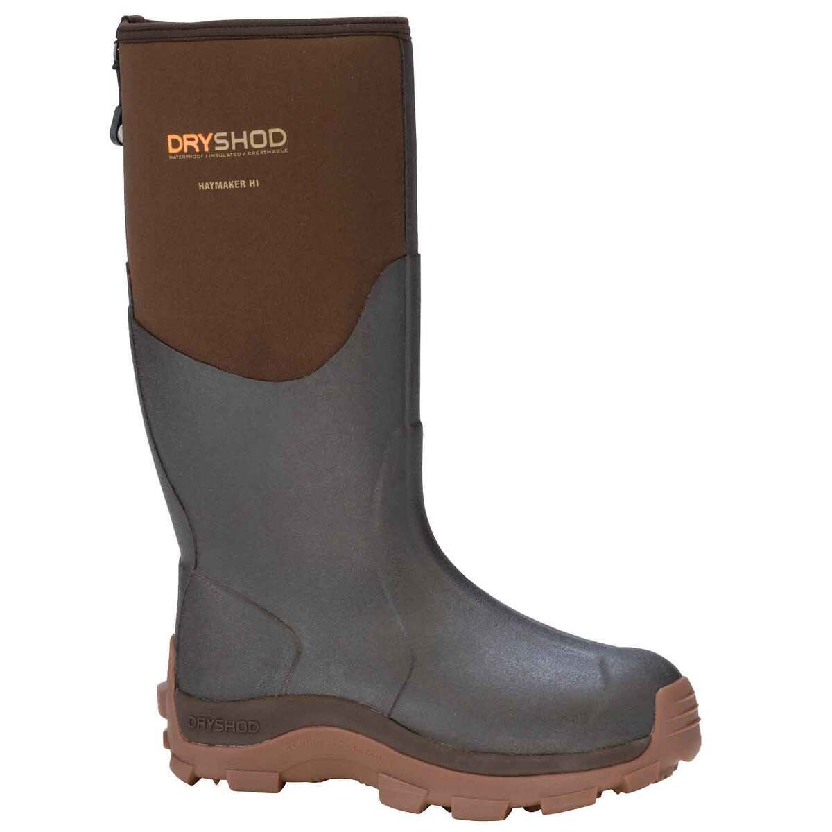 Dryshod Men's Haymaker High Waterproof Pull On Boots Dryshod Men's Haymaker High Waterproof Pull On Boots